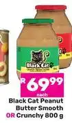 Game Black Cat Peanut Butter Smooth Or Crunchy-800g Each offer