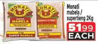 Supa Store Monati mabela/ supertieng offer