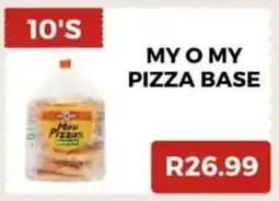 Saverite My o my pizza base offer