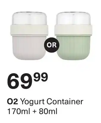 Pick n Pay Hypermarket O2 Yogurt Container offer