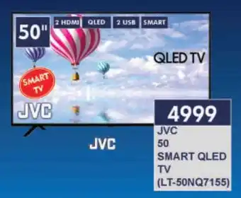 President Hyper JVC 50" Smart QLED TV offer