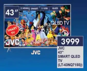 President Hyper JVC 43" Smart QLED TV offer