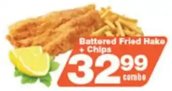 Check Star Battered Fried Hake + Chips offer