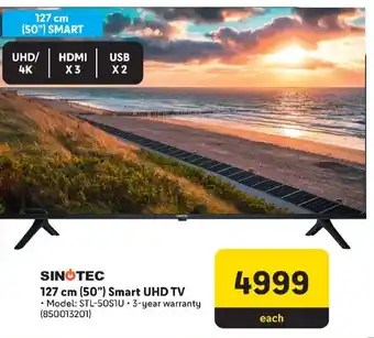 Makro SINOTEC 127 cm (50") Smart UHD TV offer