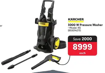 Makro KARCHER 3000 W Pressure Washer offer