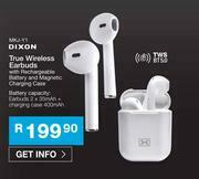 Dixon True Wireless Earbuds MKJ-Y1