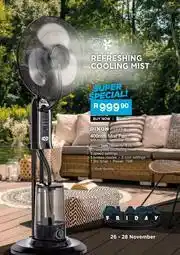 Cash Crusaders Dixon 400mm Mist Fan With Built In Humidifier LB-FS-A offer