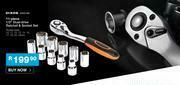 Dixon 11 Piece 1/2" Dual Drive Ratchet & Socket Set VKDS1506