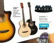 Cash Crusaders Sanchez 38" 3/4 Size Acoustic Guitar R38-Each offer