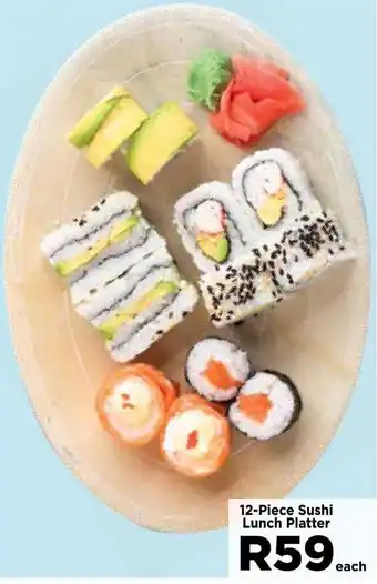 Food Lover's Market Sushi Lunch Platter offer