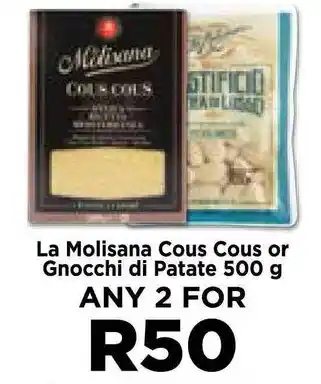 Food Lover's Market La Molisana Cous Cous or Gnocchi di Patate offer