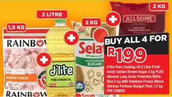 OK Grocer All 4 for R199 offer