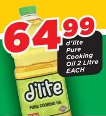 OK Grocer D'lite Pure Cooking Oil offer