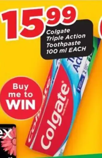 OK Grocer Colgate Triple Action Toothpaste offer