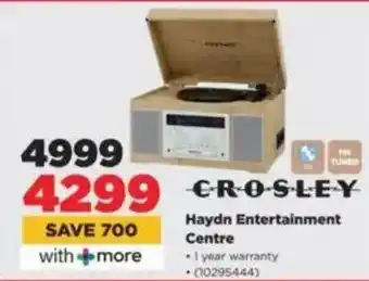 HiFi Corp CROSLEY Haydn Entertainment Centre offer