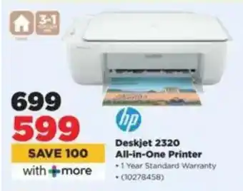 HiFi Corp HP Deskjet 2320 All-in-One Printer offer