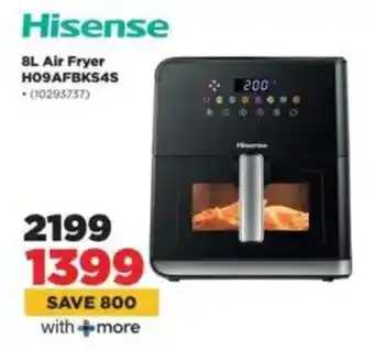 HiFi Corp Hisense Air Fryer H09AFBKS4S offer