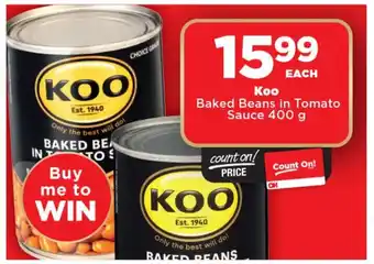 OK Foods Koo Baked Beans in Tomato Sauce offer