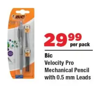 OK Foods Bic Velocity Pro Mechanical Pencil with 0.5 mm Leads offer