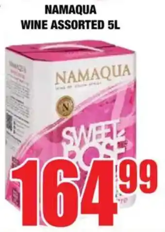 Boxer Liquors Namaqua wine assorted offer