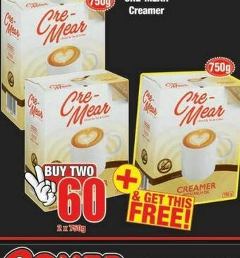 Boxer Cre-mear creamer 2 offer