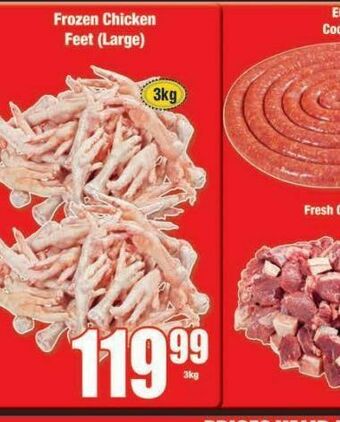 Boxer Chicken feet offer