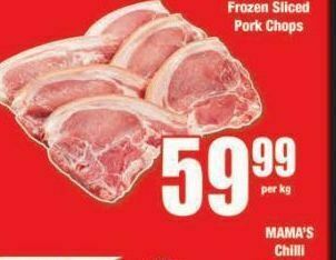 Boxer Pork chops offer