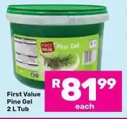 Game First Value Pine Gel Tub-2L Each offer