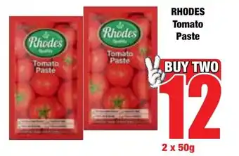 Boxer Superstores RHODES Tomato Paste offer