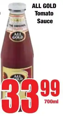 Boxer Superstores ALL GOLD Tomato Sauce offer