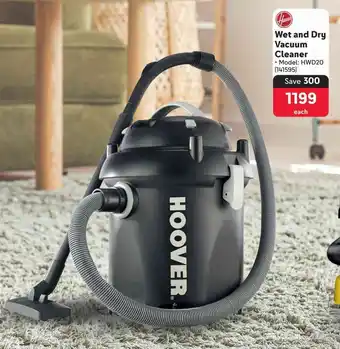 Makro Hoover Wet and Dry Vacuum offer