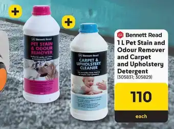 Makro Bennett Read Pet Stain and Odour Remover and Carpet and Upholstery Detergent offer