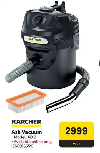 Makro KARCHER Ash Vacuum offer