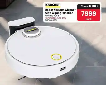 Makro KARCHER Robot Vacuum Cleaner with Wiping Function offer