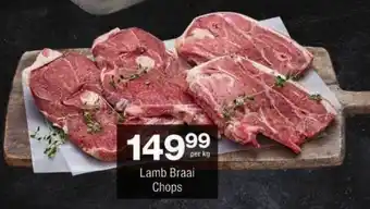 Checkers Lamb Braai Chops offer