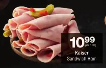 Checkers Kaiser Sandwich Ham offer