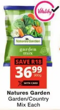 Checkers Natures Garden Garden/Country Mix Each offer