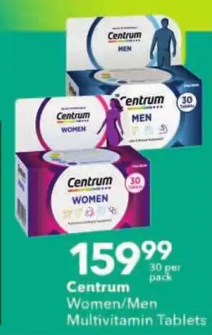 Checkers Centrum Women/Men Multivitamin Tablets offer