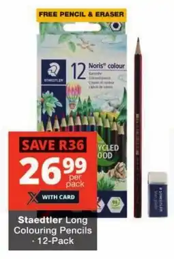 Checkers Staedtler Long Colouring Pencils offer