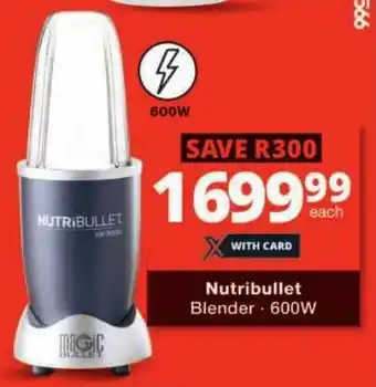 Checkers Nutribullet Blender offer