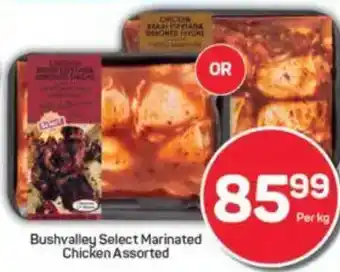 Pick n Pay Bushvalley Select Marinated Chicken Assorted offer