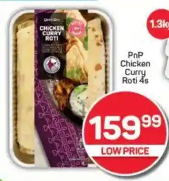 Pick n Pay PnP Chicken Curry Roti offer