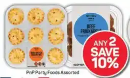 Pick n Pay PnP Party Foods Assorted offer