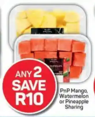 Pick n Pay PnP Mango, Watermelon or Pineapple Sharing offer