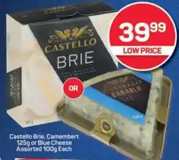 Pick n Pay Castello Brie, Camembert or Blue Cheese Assorted offer