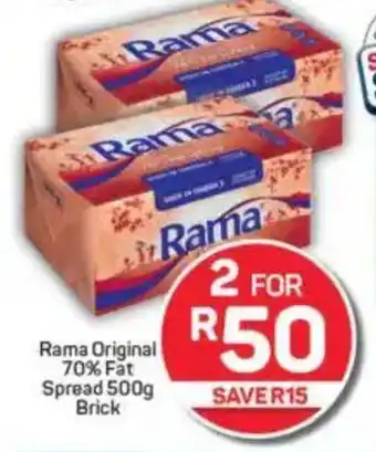 Pick n Pay Rama Original 70% Fat Spread Brick offer