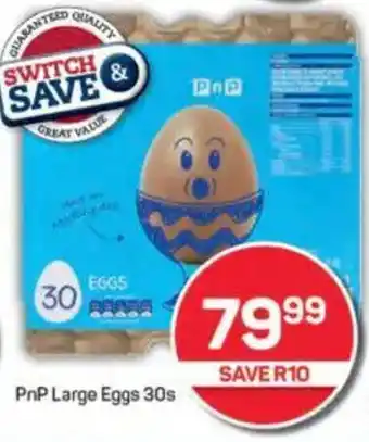 Pick n Pay PnP Large Eggs offer