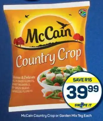 Pick n Pay McCain Country Crop or Garden Mix offer