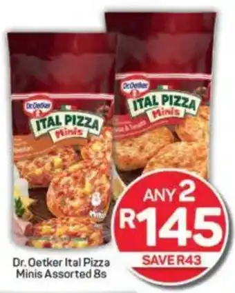 Pick n Pay Dr. Oetker Ital Pizza Minis Assorted offer