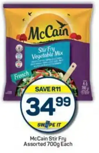 Pick n Pay McCain Stir Fry Assorted 700g Each offer